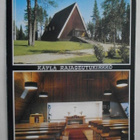 Kuusamo, Käylän rajaseutukirkko ulko-ja sisäk, p. 1981 + ks - pikkukuva 1