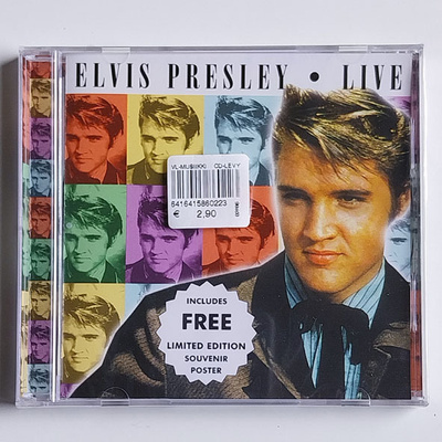 Elvis Presley - Live (Uusi CD)