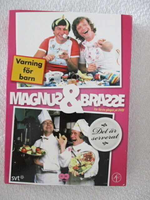MAGNUS & BRASSE - VARNING FÖR BARN  & DET ÄR SERVERAT (DVD)