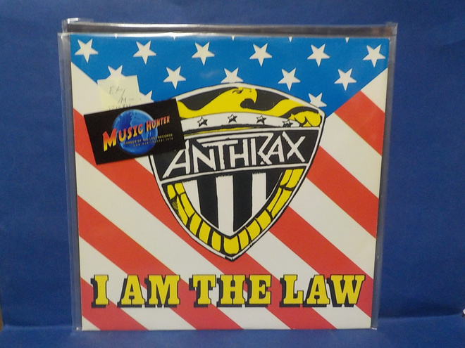 ANTHRAX - I AM THE LAW EX-/M- UK -87 LP