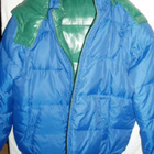Benetton Untuvatakki kääntömalli sin. / vihr. 130 - 140 cm - pikkukuva 1