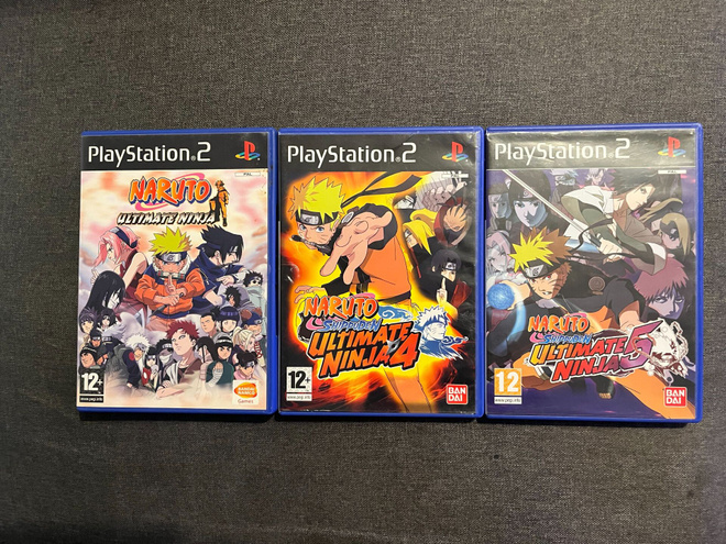 Naruto PS2-Pelejä