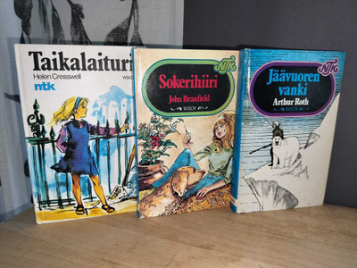 Nuorten toivekirjasto 3 kirjaa - NTK