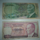 Turkki 10 ja 100 lirasi setelit - pikkukuva 1