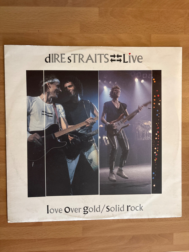 Dire Straits - Love over gold/Solid rock 12” maxi ORIG. -84