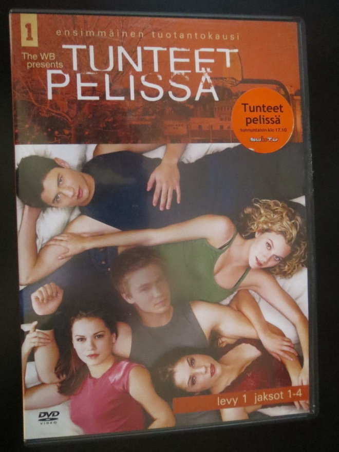 Tunteet pelissä kausi 1 jaksot 1-4 DVD