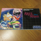 Sega Mega Drive: Little Mermaid (Disney) -manuaali *EI PK!* - pikkukuva 1
