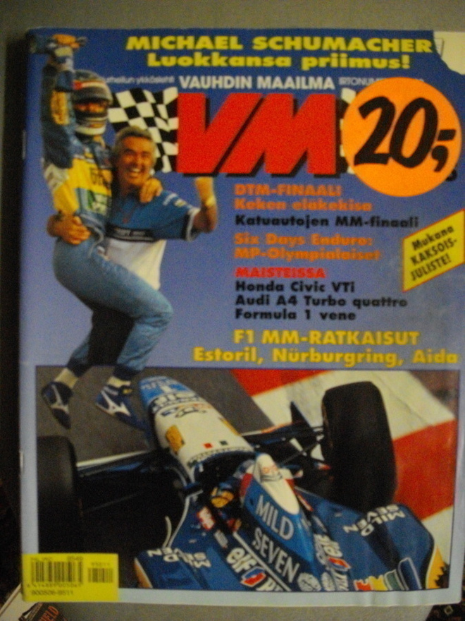 Vauhdin Maailma Nro 11/1995 (11.10)