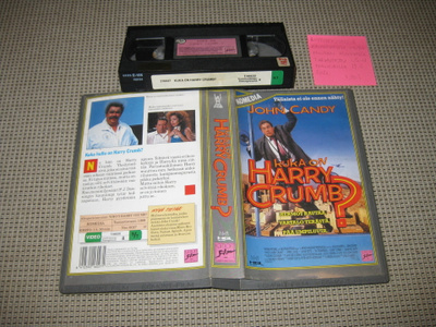 Kuka On Harry Crumb? -VHS (Egmont Film, John Candy, 1989)