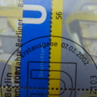 Postimerkki 2 arkkia saksalainen leimattu v. 2002,2004 - pikkukuva 4