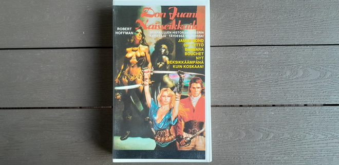 VHS: Don Juanin Naisseikkailut (Robert Hoffman, Barbara 1971