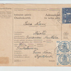 Osoitekortti, vanha v 1931 KYRÖSKOSKI--MÄNTTÄ,   POSTIMERKIT - pikkukuva 1