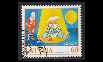 Latvia 568 o Europa sirkus (2002)