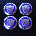 Jaguar vannekeskiöt – Kromi-sininen – 59mm (4kpl sarja) - pikkukuva 4