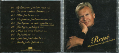 RENE´ . JOULU CD-LEVY . KAUNEIMMAT JOULULAULUT