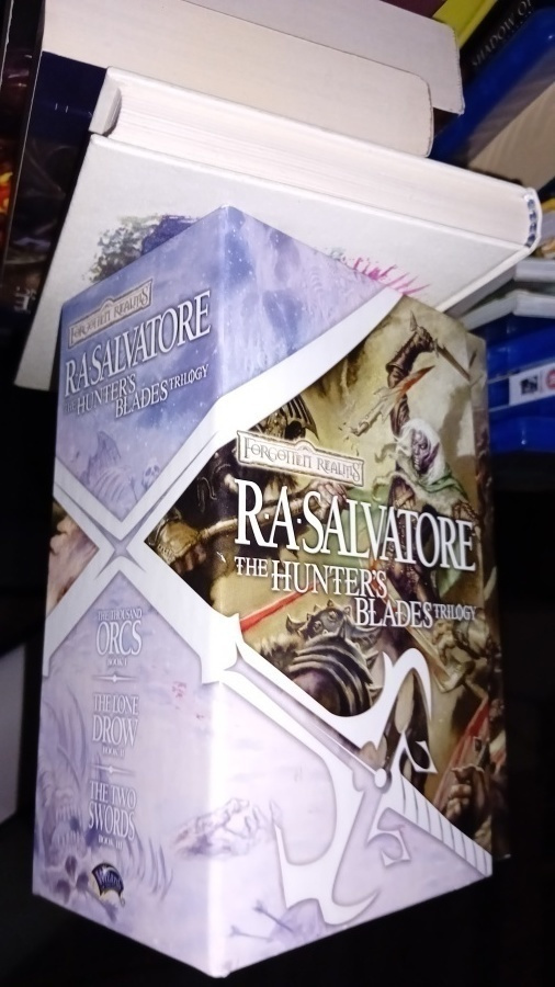 Salvatore  :  Hunter's Blades trilogy ( SIS POSTIKULU )