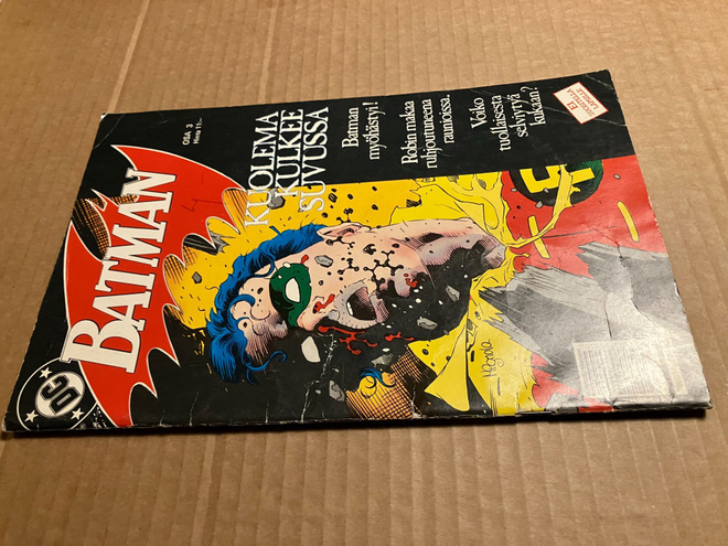 BATMAN 3/1989 KUOLEMA KULKEE SUVUSSA 3