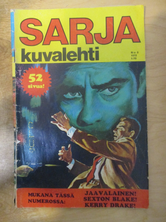 SARJAKUVALEHTI 1972 8