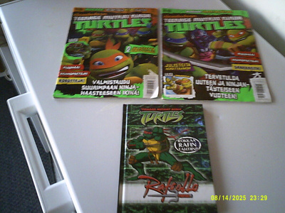 Turtles- sarjikset ym.