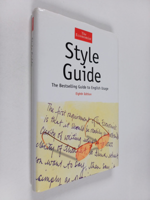 The economist style guide