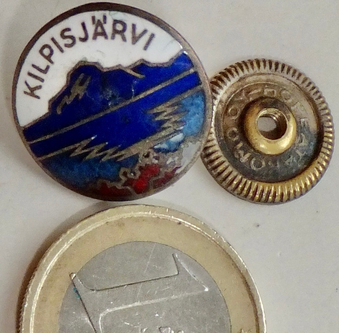 VANHA Ruuvimerkki Lappi Kilpisjärvi