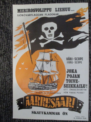 Aarresaari (1971) - vanha elokuvajuliste -  Neuvostoversio