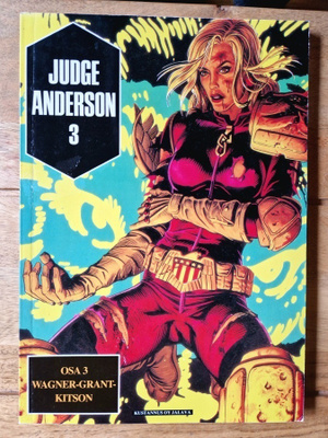 Judge Anderson 3 Jalava Sarjakuva-Albumi 1993