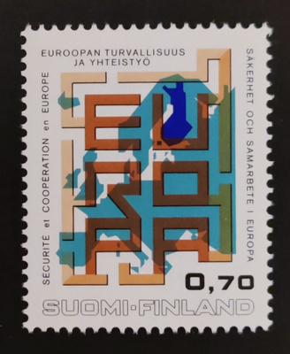 1973 Euroopan turvallisuus ja yhteistyö 0,70 mk **