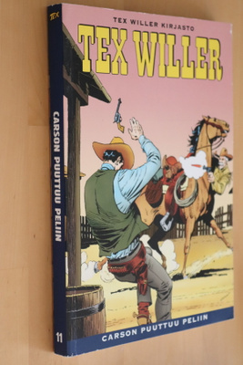 Tex Willer kirjasto 11 - Carson puuttuu peliin ( 1.p. 2011 )