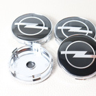 Opel vannekeskiöt – Kromi-musta – 60mm (4kpl sar - pikkukuva 2