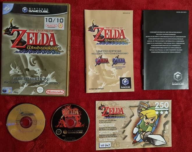 gamecube the legend of zelda - windwaker