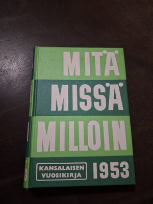 Mitä Missä Milloin 1953