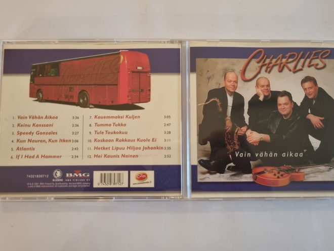 CHARLIES: VAIN VÄHÄN AIKAA CD