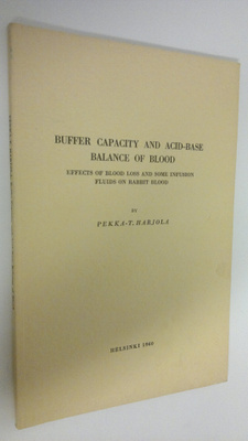 Pekka-T. Harjola : Buffer capacity and acid-base balance ...
