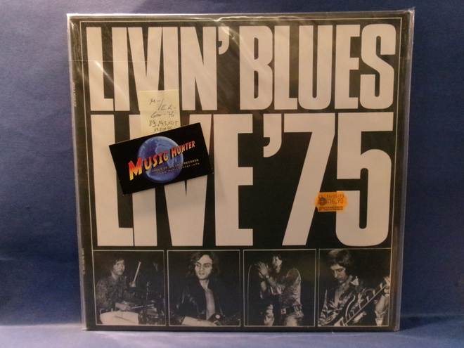 LIVIN' BLUES - LIVE '75 M-/EX- GER -76 REPRESS LP