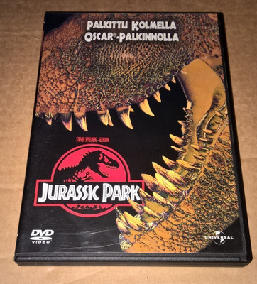 JURASSIC PARK 1993 DVD