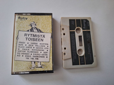 RYTMISTÄ TOISEEN - Paula, Fredi, Olavi ym.  c-kasetti