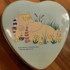 Muumi peltirasia sydän Niiskuneiti vintage - pikkukuva 1