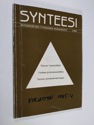 Eero ym. Tarasti : Synteesi 4/95 : Taiteidenvälisen tutki...