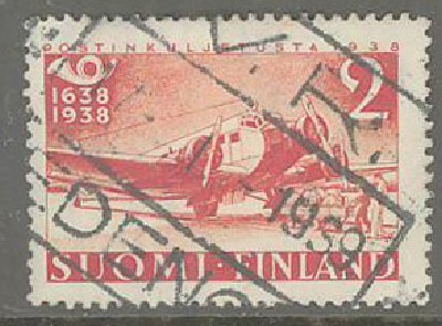 1938 posti 300v 2mk V.R. -39 leima