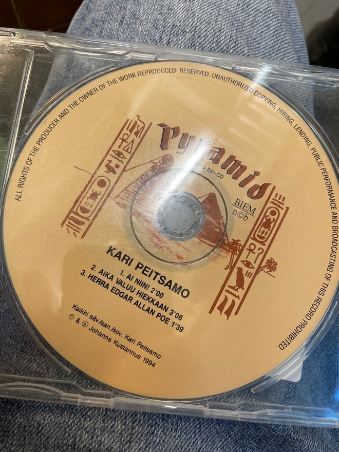 Kari Peitsamo . Ai niin! CDS single