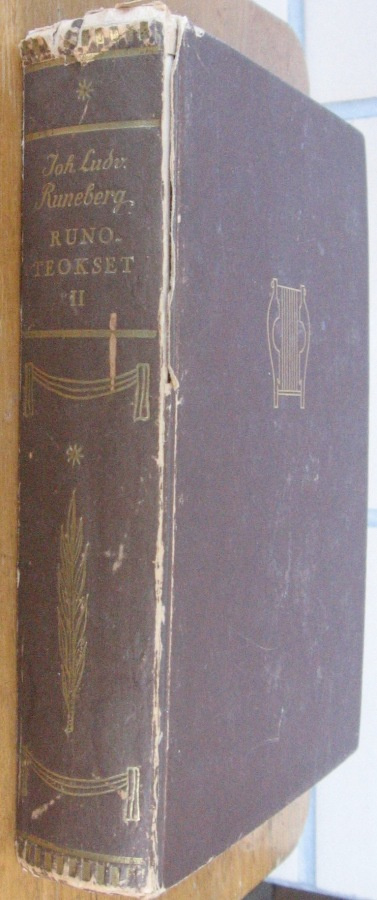 J. L. Runeberg: Runoteokset II, Wsoy 1948. 512 s.
