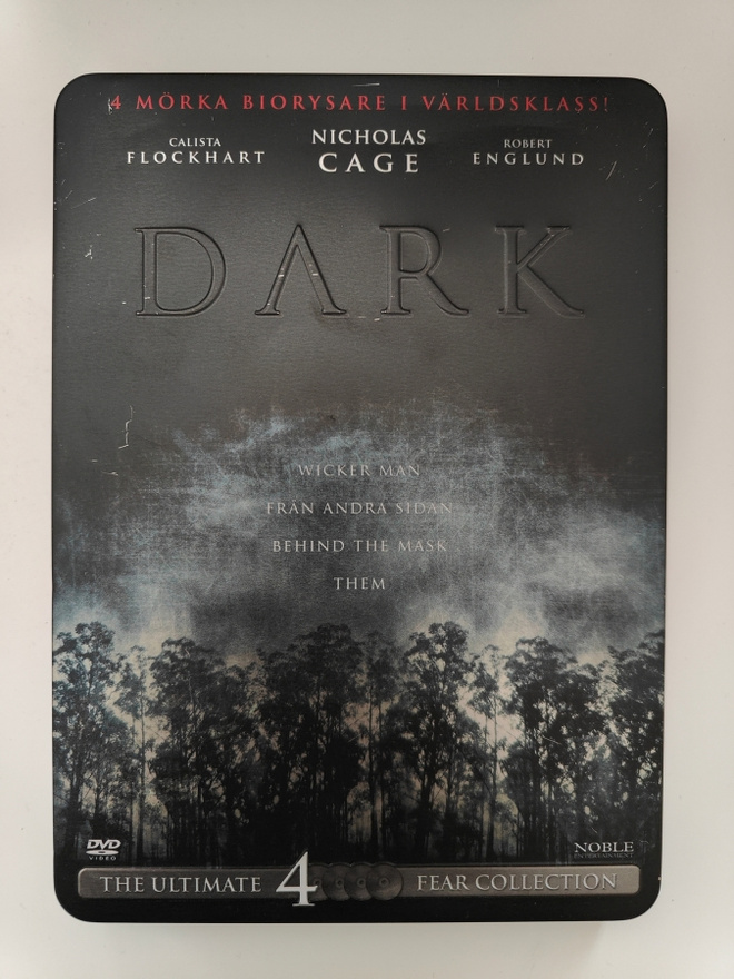 Dark, 4:n elokuvan 'steelbook' Boxi - DVD