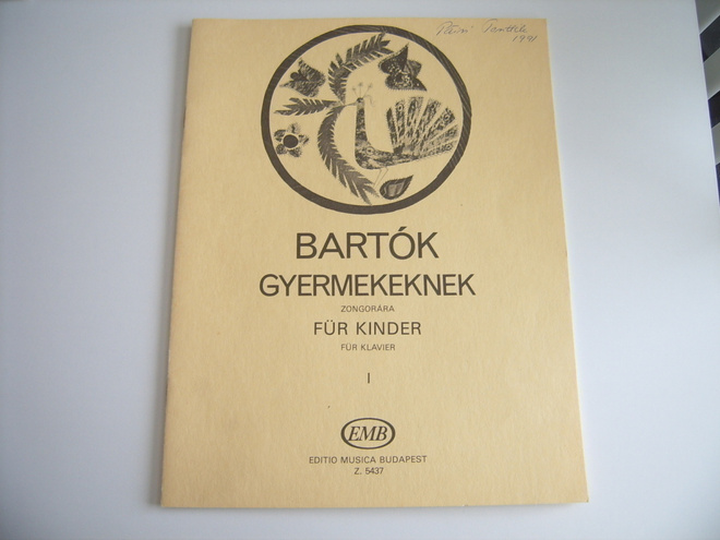 Bela Bartok, FOR CHILDREN 1 piano