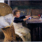 kortti ** Schjerfbeck Helene Lapsi tai aikuinen - erilaisia - pikkukuva 3