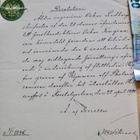 VANHA Asiakirja Metsävirasto 1890 Komea Sinetti - pikkukuva 1