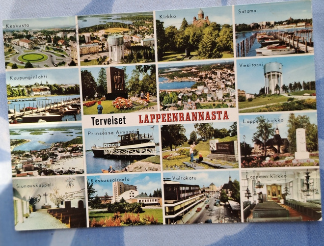 Lappeenranta, monikuva, kulkenut 1970