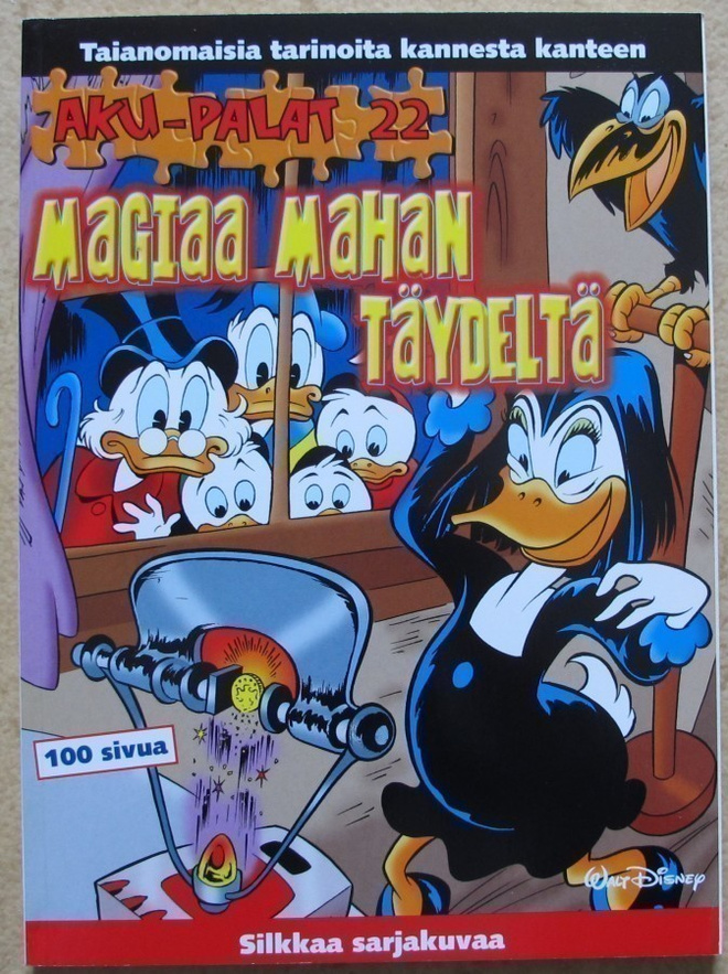 Aku-palat 22 : Magiaa mahan täydeltä . lukematon
