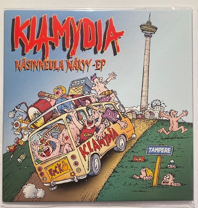 Klamydia - Näsineula näkyy - vinyyli - Ep ( uusi )
