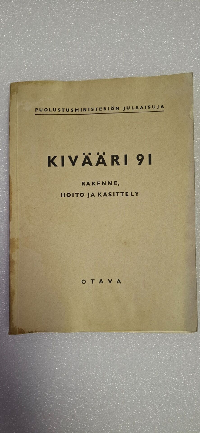 Kivääri 91 opas